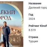 Далекий город сериал турецкий на русском языке
